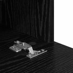 Casa si Gradina - Mobilier - Comode si corpuri - Comode - Dulap TV de perete Stejar Negru 80 x 30 x 30 cm Lemn compozit - Infinity.ro