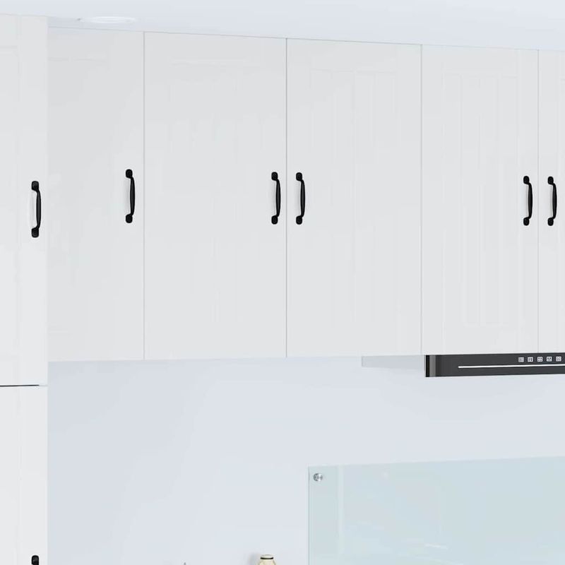Casa si Gradina - Mobilier - Comode si corpuri - Corpuri bucatarie - Dulap de bucatarie Alb lucios 80 x 31 x 80 cm Lemn compozit - Infinity.ro