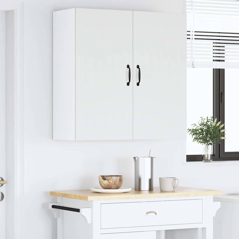 Casa si Gradina - Mobilier - Comode si corpuri - Corpuri bucatarie - Dulap de bucatarie Alb lucios 80 x 31 x 80 cm Lemn compozit - Infinity.ro