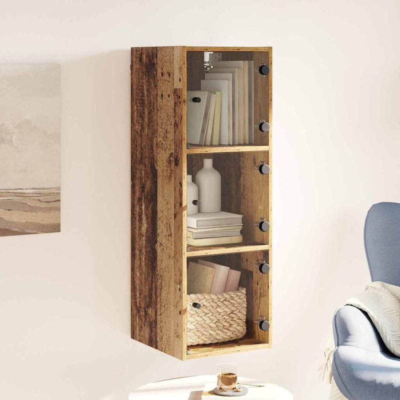 Casa si Gradina - Mobilier - Dulapuri si sifoniere - Dulapuri - Dulap de perete Lemn Vechi 35 x 37 x 102 cm Lemn compozit - Infinity.ro