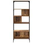 Casa si Gradina - Mobilier - Biblioteci si rafturi - Biblioteci - Biblioteca Lemn Vechi 76 x 33 x 188,5 cm Lemn compozit - Infinity.ro