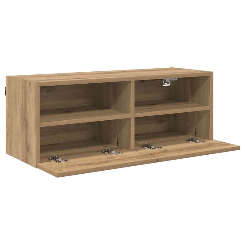 Casa si Gradina - Mobilier - Comode si corpuri - Comode - Dulapuri pentru TV 2 pcs Stejar Artizanal 80 x 30 x 30 cm - Infinity.ro
