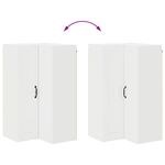 Casa si Gradina - Mobilier - Comode si corpuri - Corpuri bucatarie - Dulap de bucatarie Alb lucios 57 x 57 x 100 cm Lemn compozit - Infinity.ro