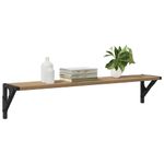 Casa si Gradina - Mobilier - Biblioteci si rafturi - Rafturi - Semele de perete 2 pcs Stejar Artizanal 80 x 15 x 15,5 cm - Infinity.ro