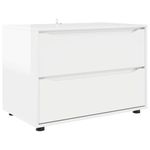 Casa si Gradina - Mobilier - Dulapuri si sifoniere - Dulapuri - Dulap de depozitare Alb lucios 80 x 48 x 57 cm Lemn compozit - Infinity.ro