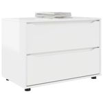 Casa si Gradina - Mobilier - Dulapuri si sifoniere - Dulapuri - Dulap de depozitare Alb lucios 80 x 48 x 57 cm Lemn compozit - Infinity.ro