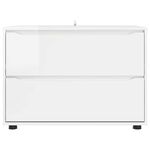 Casa si Gradina - Mobilier - Dulapuri si sifoniere - Dulapuri - Dulap de depozitare Alb lucios 80 x 48 x 57 cm Lemn compozit - Infinity.ro