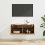 Casa si Gradina - Mobilier - Comode si corpuri - Comode - Dulap TV de perete Lemn Vechi 80 x 30 x 30 cm Lemn compozit - Infinity.ro