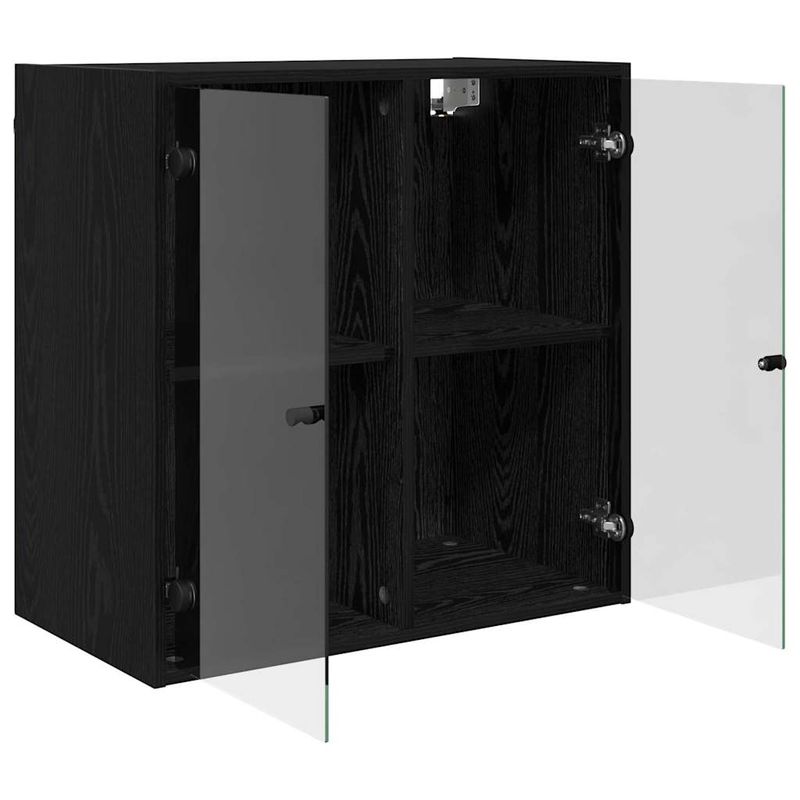 Casa si Gradina - Mobilier - Dulapuri si sifoniere - Dulapuri - Dulap de perete Stejar Negru 68 x 37 x 68,5 cm Lemn compozit - Infinity.ro