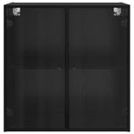 Casa si Gradina - Mobilier - Dulapuri si sifoniere - Dulapuri - Dulap de perete Stejar Negru 68 x 37 x 68,5 cm Lemn compozit - Infinity.ro