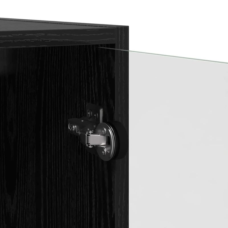 Casa si Gradina - Mobilier - Dulapuri si sifoniere - Dulapuri - Dulap de perete Stejar Negru 68 x 37 x 68,5 cm Lemn compozit - Infinity.ro