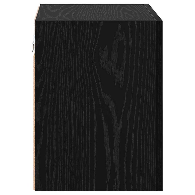 Casa si Gradina - Mobilier - Comode si corpuri - Comode - Dulapuri pentru TV Pe perete 2 pcs Stejar Negru 40,5x30x40cm - Infinity.ro