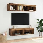 Casa si Gradina - Mobilier - Comode si corpuri - Comode - Dulapuri TV 2 pcs Lemn Vechi 60 x 30 x 30 cm Lemn compozit - Infinity.ro