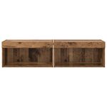 Casa si Gradina - Mobilier - Comode si corpuri - Comode - Dulapuri TV 2 pcs Lemn Vechi 60 x 30 x 30 cm Lemn compozit - Infinity.ro