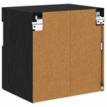 Casa si Gradina - Mobilier - Comode si corpuri - Comode - Dulap TV de perete Stejar Negru 40 x 30 x 40 cm Lemn compozit - Infinity.ro