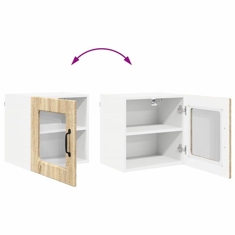 Casa si Gradina - Mobilier - Comode si corpuri - Corpuri bucatarie - Dulap suspendat de bucatarie Stejar Sonoma 40 x 31 x 40 cm - Infinity.ro