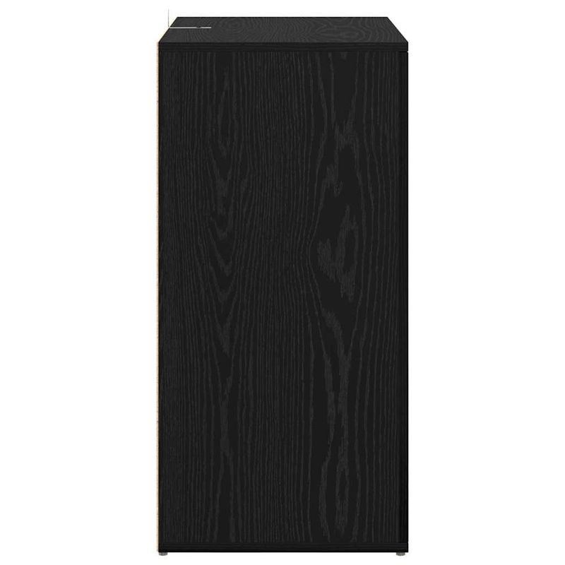 Casa si Gradina - Mobilier - Comode si corpuri - Comode - Bufet cu sertar Stejar Negru 59 x 39 x 80 cm Lemn compozit - Infinity.ro