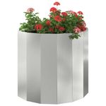 Casa si Gradina - Gradinarit si plante - Plante si ghivece - Ghivece si suporturi - Jardiniera Argintiu 60 x 30 x 50 cm Otel Galvanizat - Infinity.ro