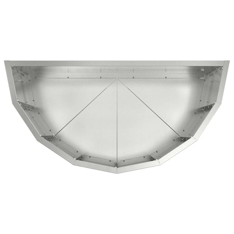 Casa si Gradina - Gradinarit si plante - Plante si ghivece - Ghivece si suporturi - Jardiniera Argintiu 60 x 30 x 50 cm Otel Galvanizat - Infinity.ro