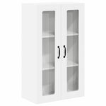 Casa si Gradina - Mobilier - Comode si corpuri - Corpuri bucatarie - Dulap suspendat de bucatarie cu usa Alb lucios 60 x 31 x 100 cm - Infinity.ro