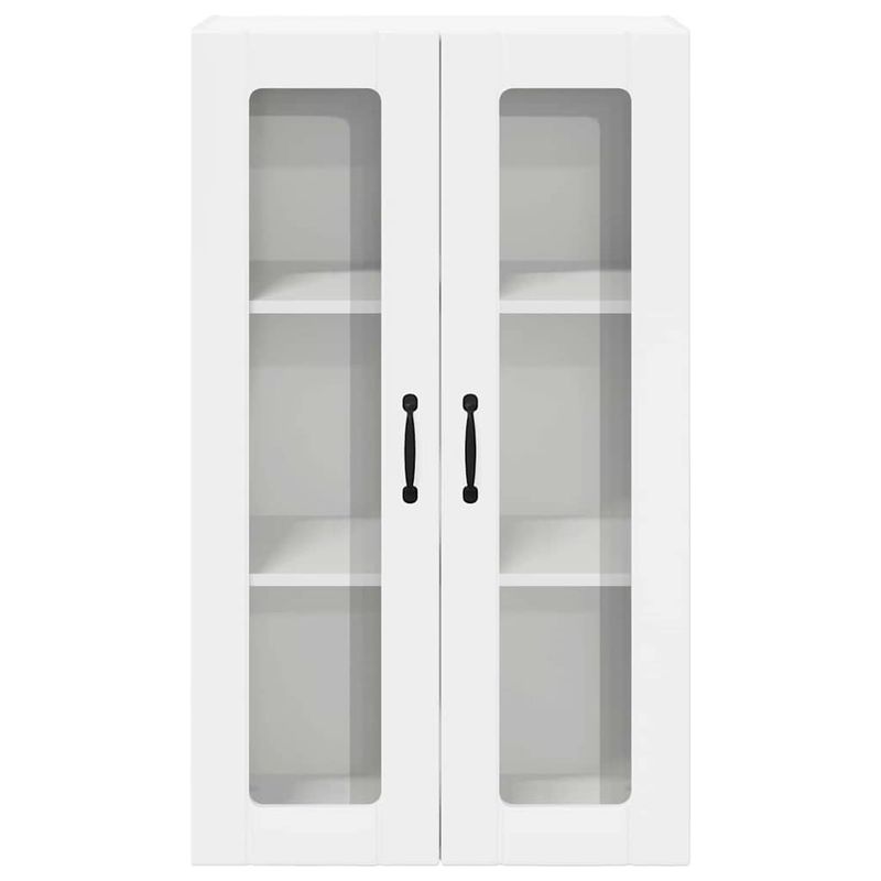 Casa si Gradina - Mobilier - Comode si corpuri - Corpuri bucatarie - Dulap suspendat de bucatarie cu usa Alb lucios 60 x 31 x 100 cm - Infinity.ro