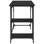 Casa si Gradina - Mobilier - Mese si birouri - Birouri - Birou Stejar Negru 120 x 50 x 75 cm Lemn compozit - Infinity.ro