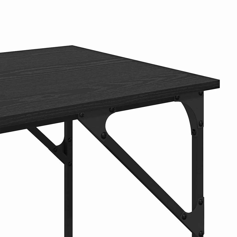 Casa si Gradina - Mobilier - Mese si birouri - Birouri - Birou Stejar Negru 120 x 50 x 75 cm Lemn compozit - Infinity.ro