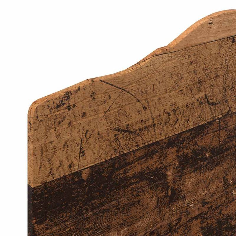 Casa si Gradina - Mobilier - Paturi si accesorii - Accesorii paturi - Tablie de pat cu aripioare gri taupe 183x23x118/128 cm textil - Infinity.ro