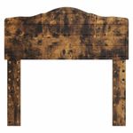 Casa si Gradina - Mobilier - Paturi si accesorii - Accesorii paturi - Tablie de pat cu aripioare, negru, 183x23x118/128 cm, catifea - Infinity.ro