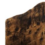 Casa si Gradina - Mobilier - Paturi si accesorii - Accesorii paturi - Tablie de pat cu aripioare, negru, 183x23x118/128 cm, catifea - Infinity.ro