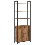 Casa si Gradina - Mobilier - Biblioteci si rafturi - Biblioteci - Dulap pentru carti Lemn Vechi 60 x 24 x 161 cm Lemn compozit - Infinity.ro
