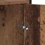 Casa si Gradina - Mobilier - Biblioteci si rafturi - Biblioteci - Dulap pentru carti Lemn Vechi 60 x 24 x 161 cm Lemn compozit - Infinity.ro