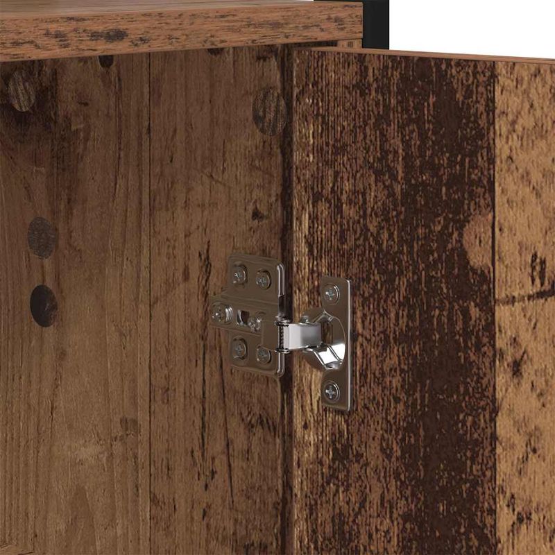 Casa si Gradina - Mobilier - Biblioteci si rafturi - Biblioteci - Dulap pentru carti Lemn Vechi 60 x 24 x 161 cm Lemn compozit - Infinity.ro