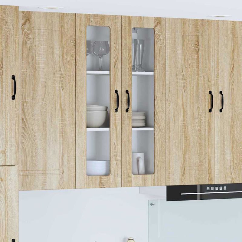 Casa si Gradina - Mobilier - Comode si corpuri - Corpuri bucatarie - Dulap suspendat de bucatarie Stejar Sonoma 60 x 31 x 100 cm - Infinity.ro