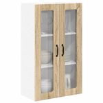 Casa si Gradina - Mobilier - Comode si corpuri - Corpuri bucatarie - Dulap suspendat de bucatarie Stejar Sonoma 60 x 31 x 100 cm - Infinity.ro