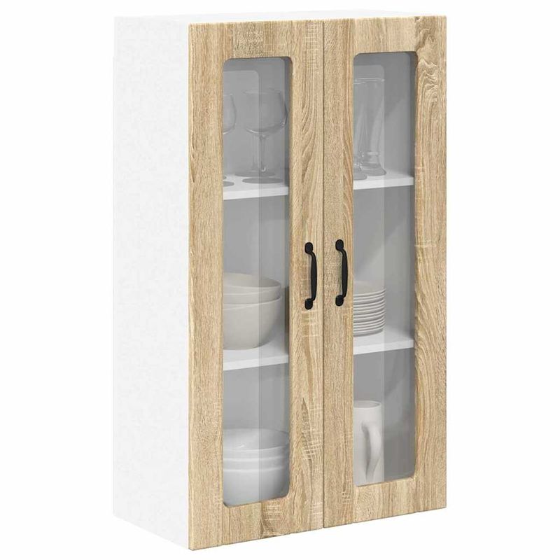 Casa si Gradina - Mobilier - Comode si corpuri - Corpuri bucatarie - Dulap suspendat de bucatarie Stejar Sonoma 60 x 31 x 100 cm - Infinity.ro