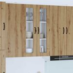 Casa si Gradina - Mobilier - Comode si corpuri - Corpuri bucatarie - Dulap suspendat de bucatarie Stejar Artizanal 60 x 31 x 100 cm - Infinity.ro