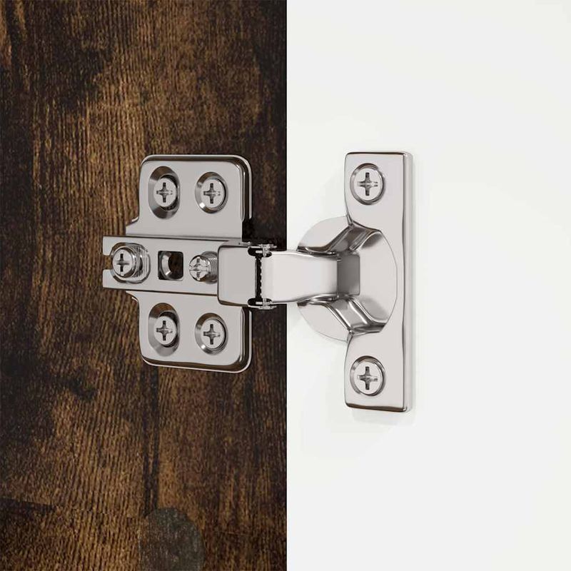 Casa si Gradina - Mobilier - Mobilier baie - Corpuri baie - Dulap de Baie Stejar fumuriu 30,5 x 30 x 195 cm Lemn compozit - Infinity.ro