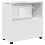 Casa si Gradina - Mobilier - Mobilier baie - Comode baie - Cabinet pentru chiuveta de baie cu raft Alb 60 x 30 x 60 cm - Infinity.ro
