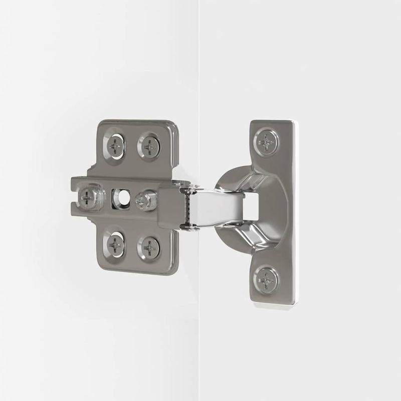 Casa si Gradina - Mobilier - Mobilier baie - Corpuri baie - Cabinet pentru chiuveta de baie cu raft Alb 60 x 30 x 60 cm - Infinity.ro