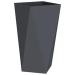 Casa si Gradina - Gradinarit si plante - Plante si ghivece - Ghivece si suporturi - Jardiniera 2 pcs Antracit 40 x 40 x 75 cm Otel - Infinity.ro