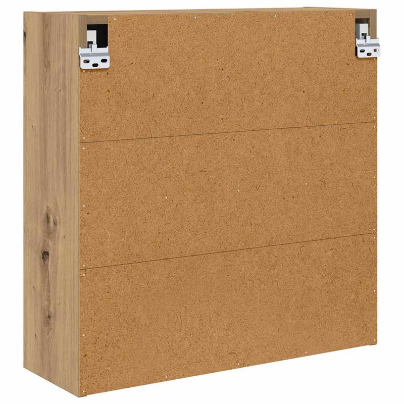 Casa si Gradina - Mobilier - Mobilier baie - Corpuri baie - Dulap cu oglinda pentru baie Stejar Artizanal 60 x 20 x 60 cm - Infinity.ro