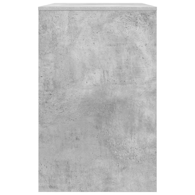 Casa si Gradina - Mobilier - Mese si birouri - Birouri - Birou cu sertar Gri din beton 100 x 50 x 78 cm Lemn compozit - Infinity.ro