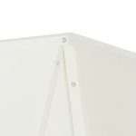 Casa si Gradina - Gradinarit si plante - Plante si ghivece - Ghivece si suporturi - Jardiniera 2 pcs Alb 30 x 30 x 75 cm Otel - Infinity.ro