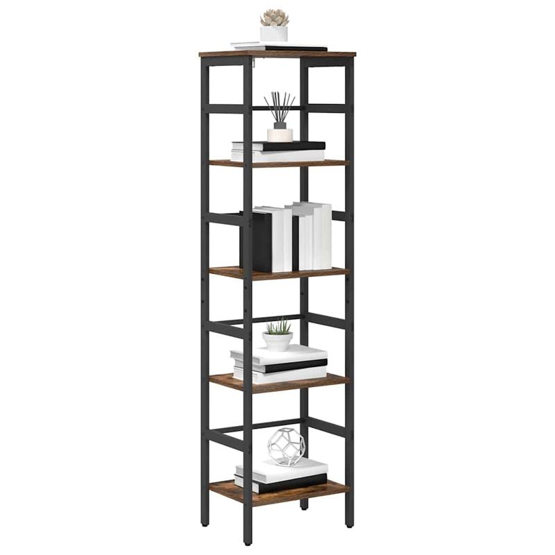 Casa si Gradina - Mobilier - Biblioteci si rafturi - Biblioteci - Raft pentru carti Stejar fumuriu 40 x 29,5 x 149 cm - Infinity.ro