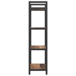 Casa si Gradina - Mobilier - Biblioteci si rafturi - Biblioteci - Raft pentru carti Lemn Vechi 56 x 34 x 133,5 cm Lemn compozit - Infinity.ro