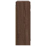 Casa si Gradina - Mobilier - Mobilier baie - Corpuri baie - Dulap cu oglinda pentru baie Stejar inchis 60 x 20 x 60 cm - Infinity.ro