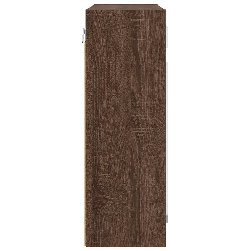 Casa si Gradina - Mobilier - Mobilier baie - Corpuri baie - Dulap cu oglinda pentru baie Stejar inchis 60 x 20 x 60 cm - Infinity.ro