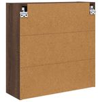 Casa si Gradina - Mobilier - Mobilier baie - Corpuri baie - Dulap cu oglinda pentru baie Stejar inchis 60 x 20 x 60 cm - Infinity.ro