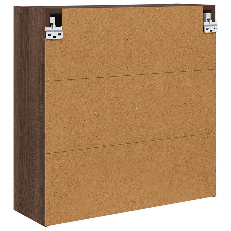Casa si Gradina - Mobilier - Mobilier baie - Corpuri baie - Dulap cu oglinda pentru baie Stejar inchis 60 x 20 x 60 cm - Infinity.ro
